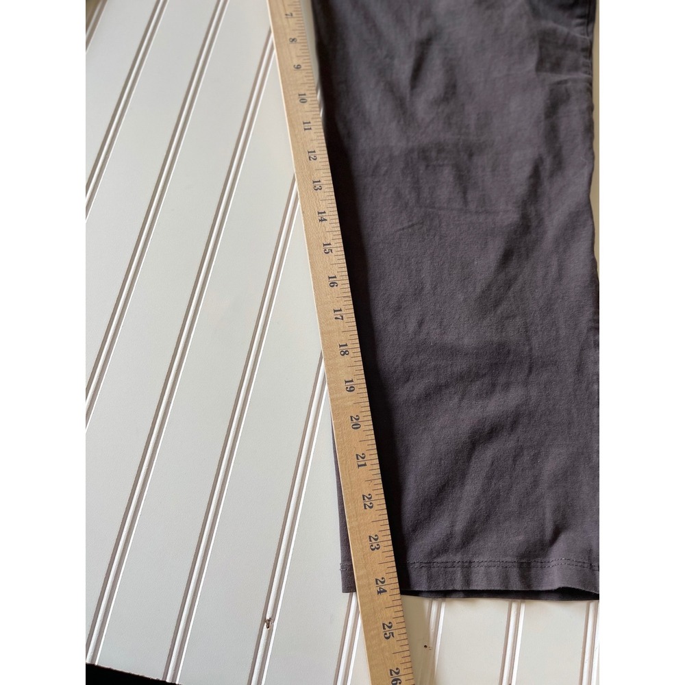 Oufeiya Charcoal Gray Wide Leg Overalls Adjustable Straps Drop Crotch Jumpsuit M - Picture 7 of 9